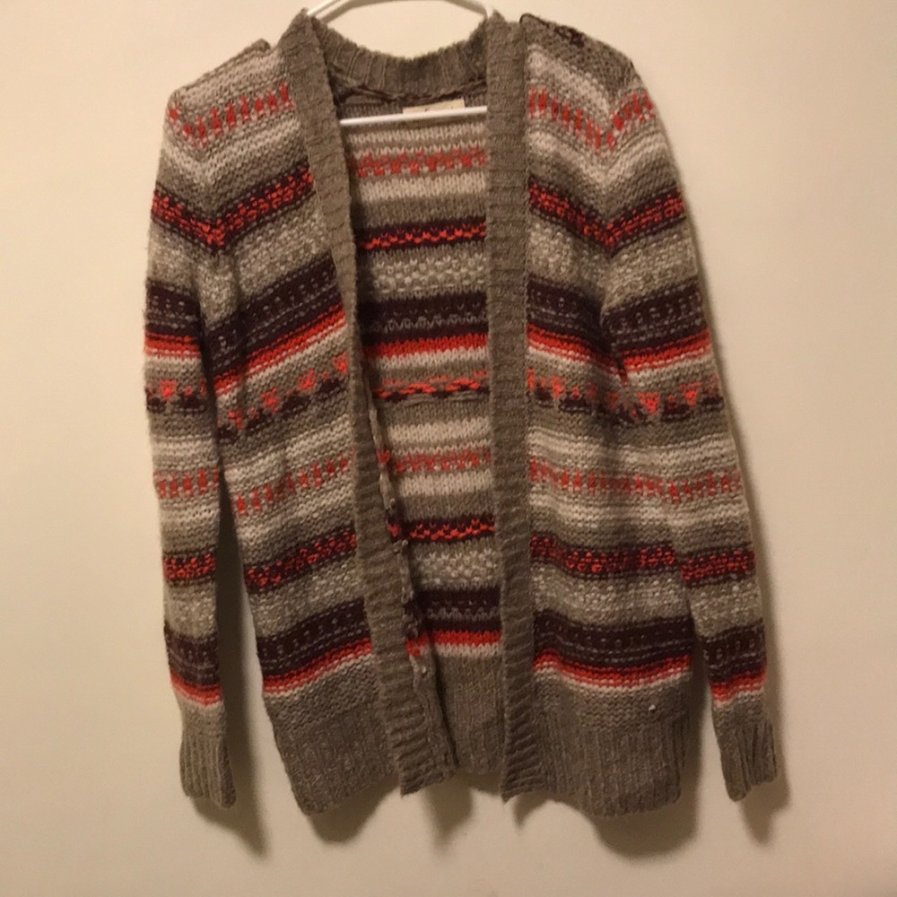 Colorful cardigan